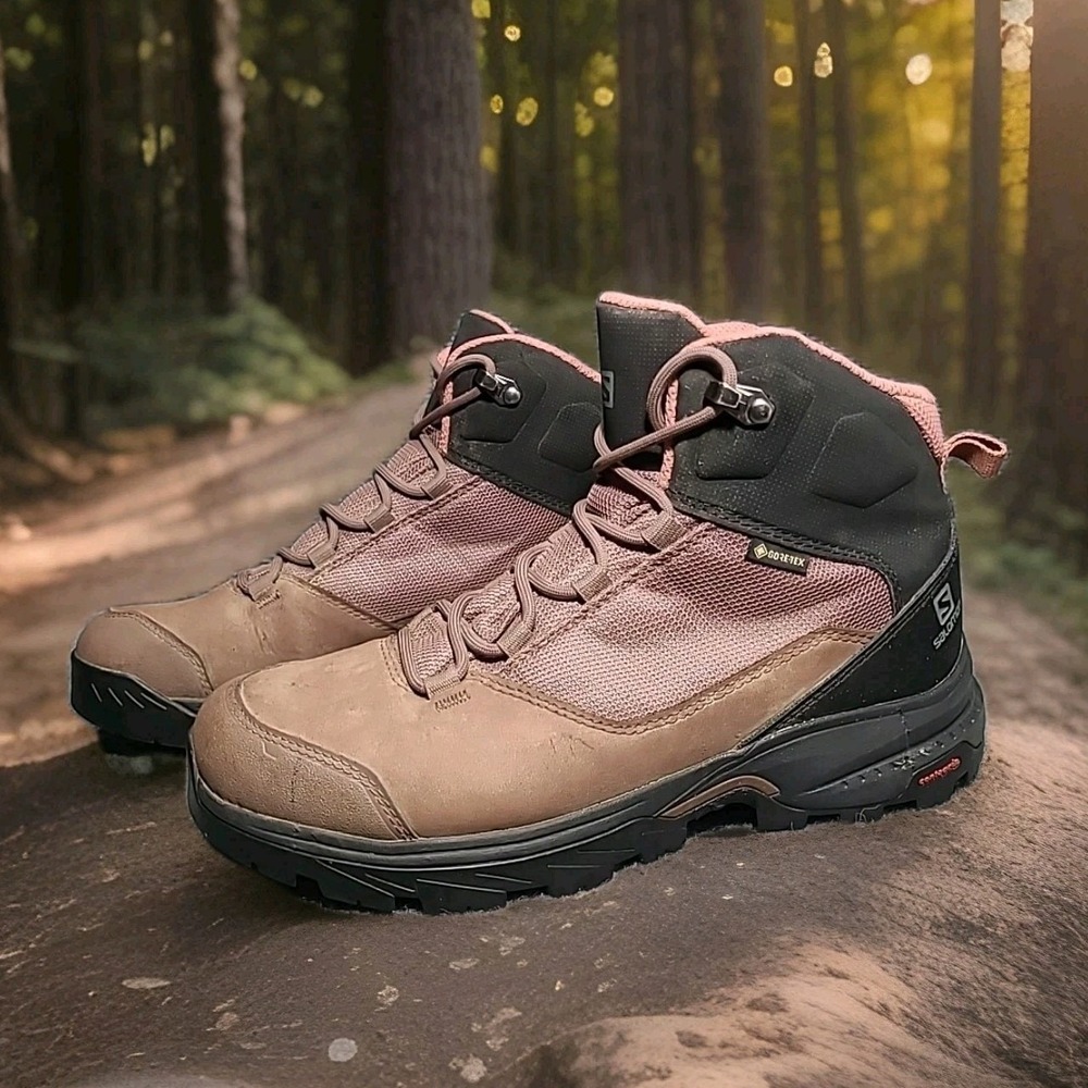 Salomon OUTward GTX Gore-Tex‎ Women's Waterproof Boots Size 7.5 412883